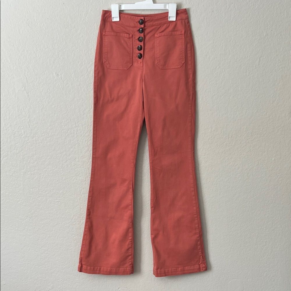 Like New! Paloma Wool Margherita Pants High Waisted in Coral in Size 36 - Picture 3 of 15